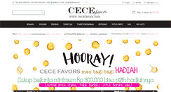 Desktop Screenshot of cecefavors.com